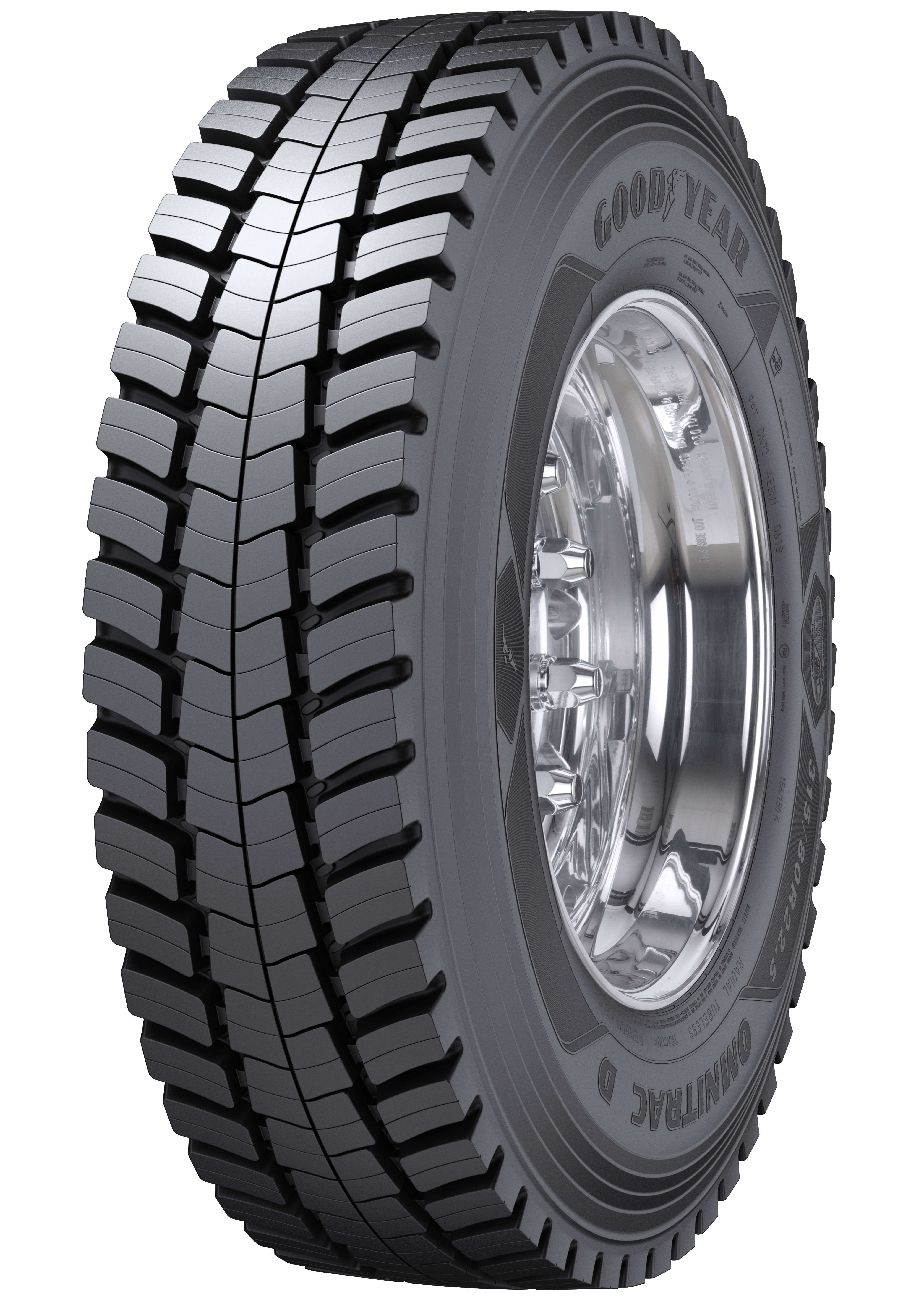 Goodyear 13R22.5 156K TL OMNITRAC D H DUTY 3PMSF